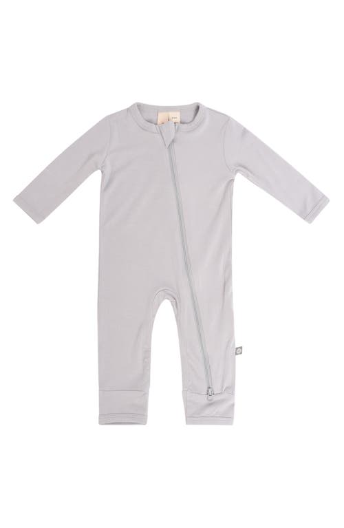 Kyte BABY Zip-Up Romper in Storm at Nordstrom