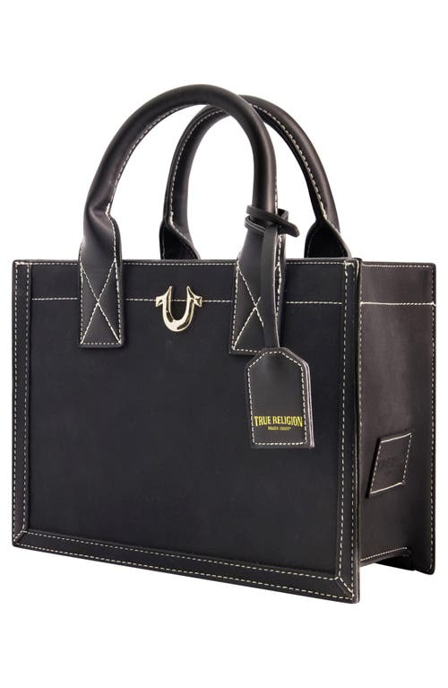 True Religion Brand Jeans Modern Edge Satchel In Black