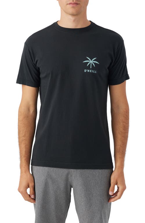 O'Neill Rights Graphic T-Shirt Dark Charcoal at Nordstrom,