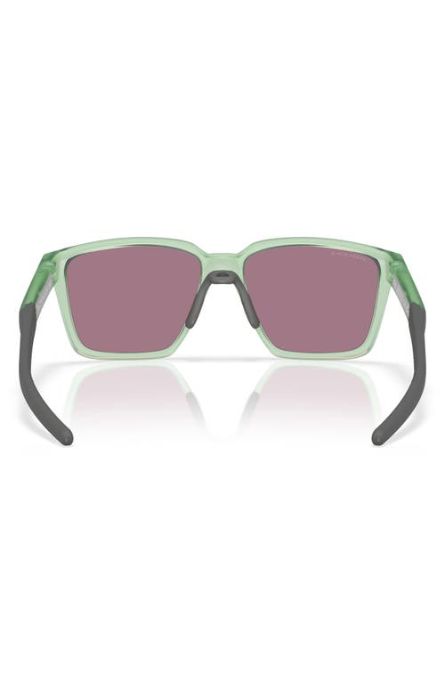 Oakley Actuator 57mm Prizm™ Rectangular Sunglasses In Black Green