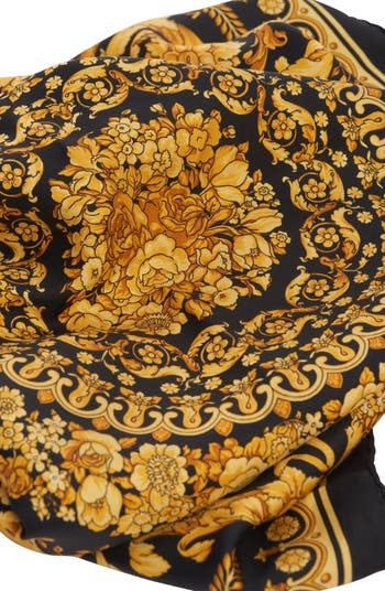 Exclusive high-quality Versace Barocco-print Scarf, versace fabric  upholstery