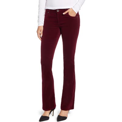 Kut From The Kloth Baby Bootcut Corduroy Jeans, Red