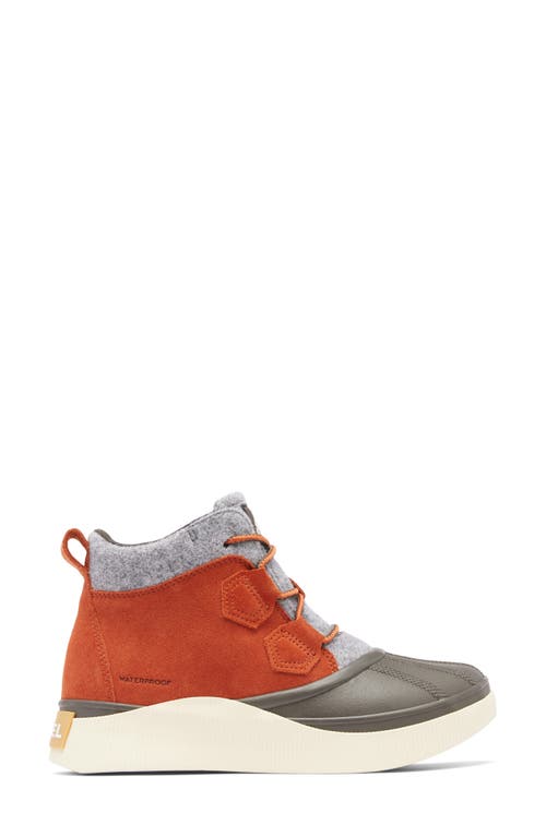 Shop Sorel Out N About Iv Waterproof Duck Boot In Sanguine/jet