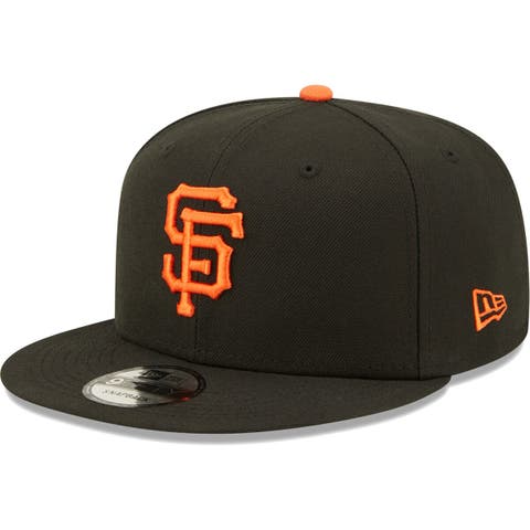 Men's New Era Black San Francisco Giants Primary Logo 9FIFTY Snapback Hat