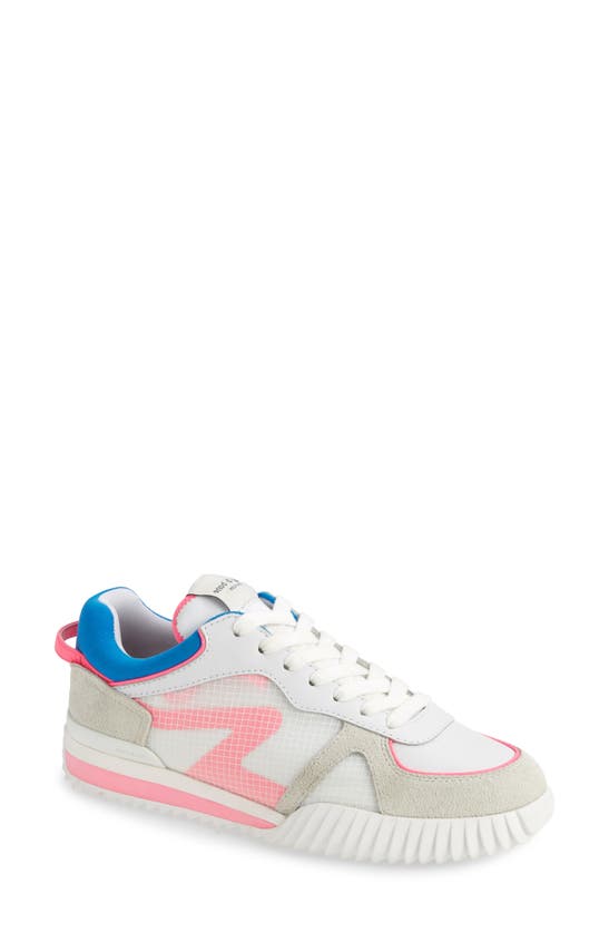 Rag & Bone Retro Runner 2.0 Sneaker In Whtpinkmlt