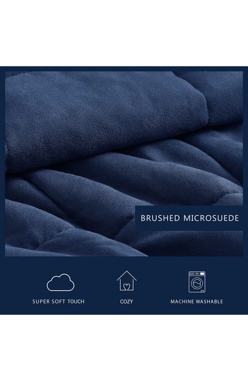 Nautica Beckett Reversible Comforter & Sham Set In Navy