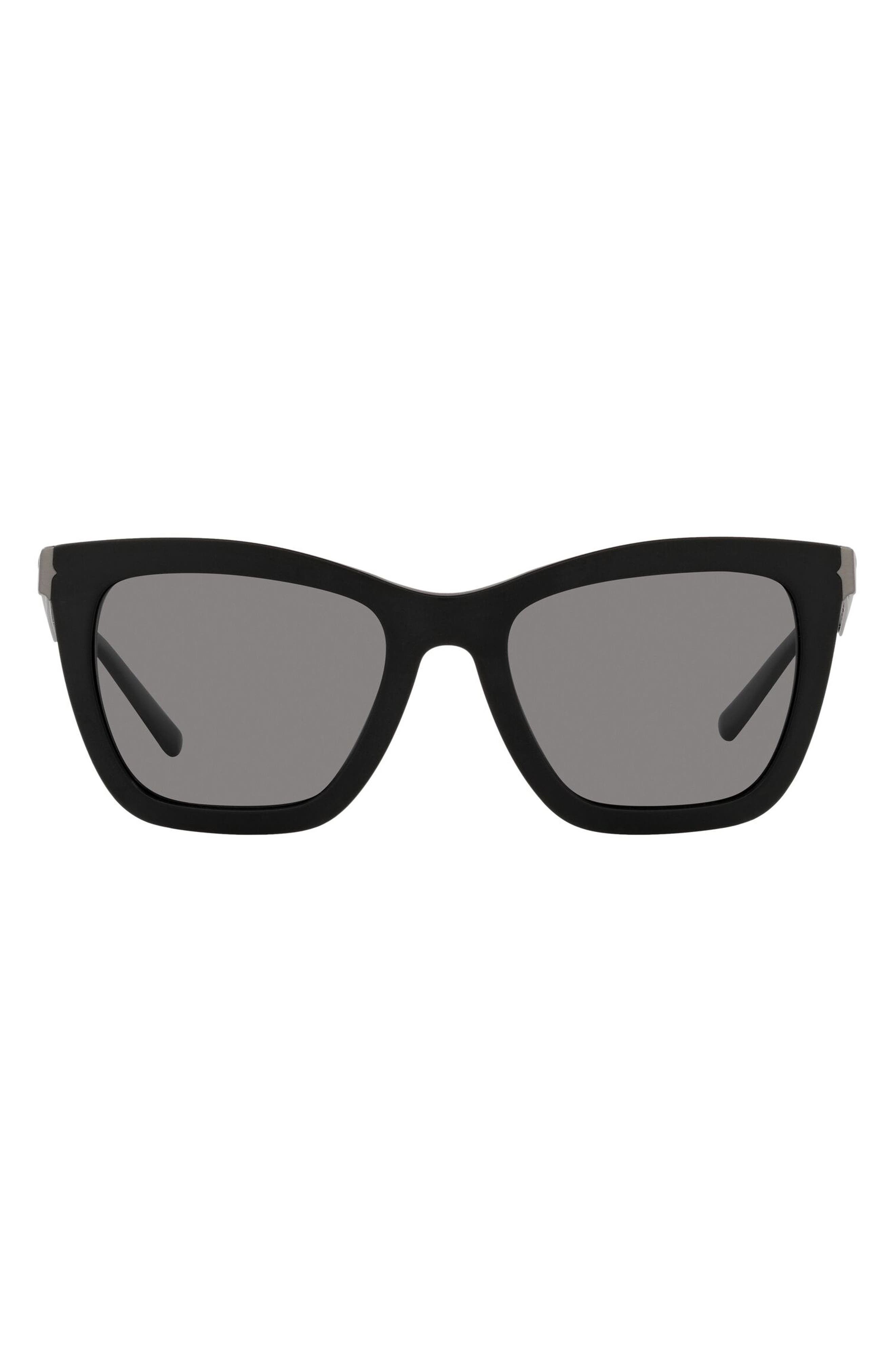 BVLGARI 54mm Square Sunglasses in Matte Black at Nordstrom