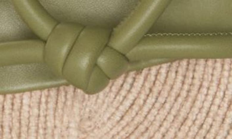 Shop Bottega Veneta Blink Slide Sandal In Tea Leaf-cane Sugar