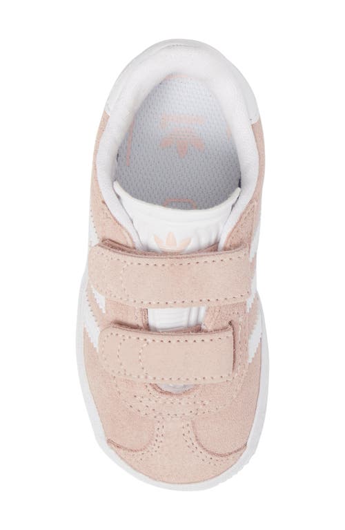 Shop Adidas Originals Adidas Gazelle Sneaker In Icey Pink/white/white