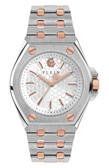Philipp Plein Sport Plein Extreme Bracelet Watch, 44mm In Tt Iprg/ss