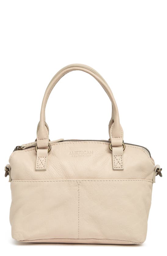 American Leather Co. Fairview Triple Entry Shoulder Bag