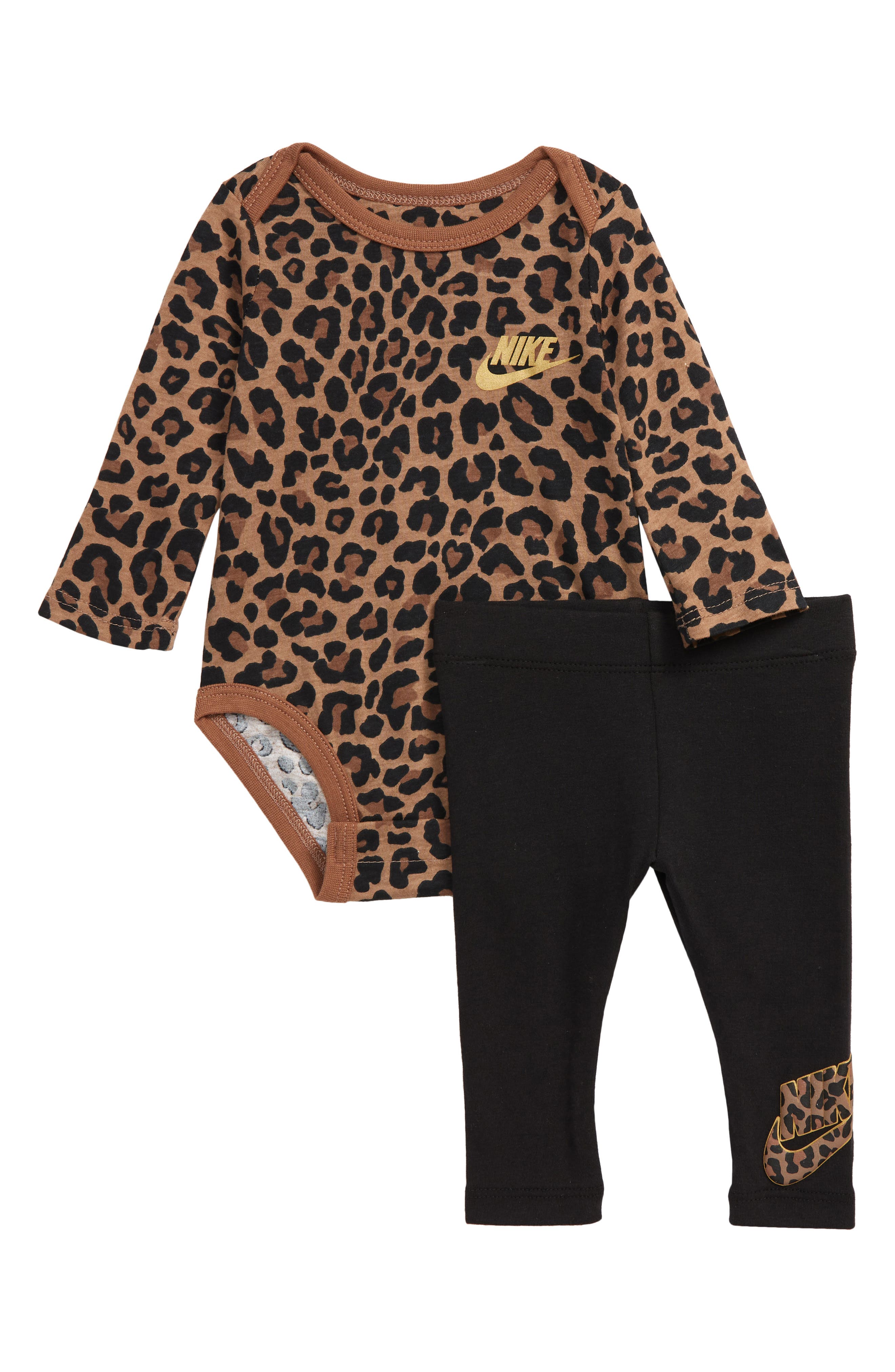 nike leopard outfit