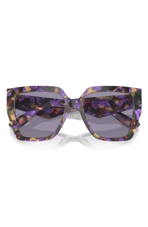 Dolce & Gabbana 55mm Square Sunglasses in Purple at Nordstrom
