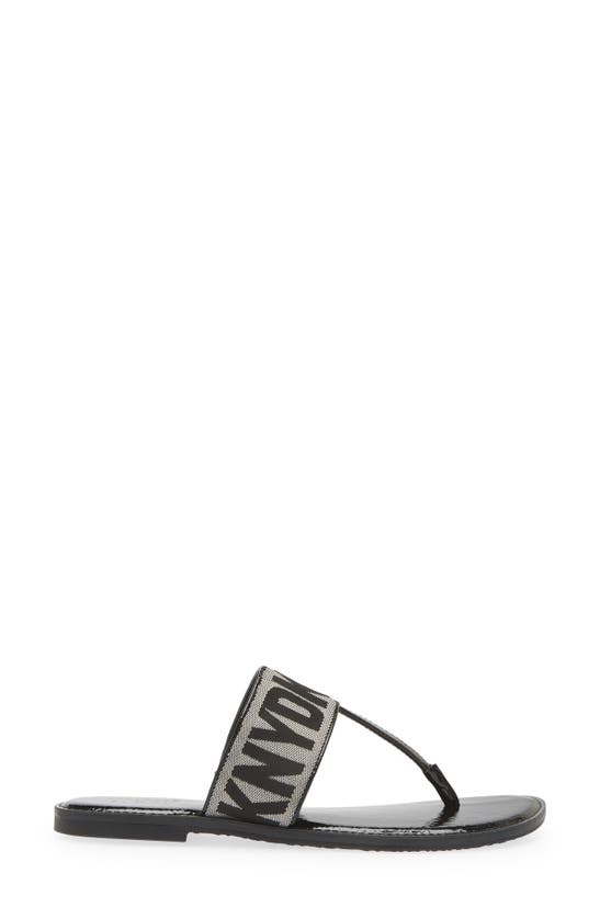 Shop Dkny Sadia Sandal In Black