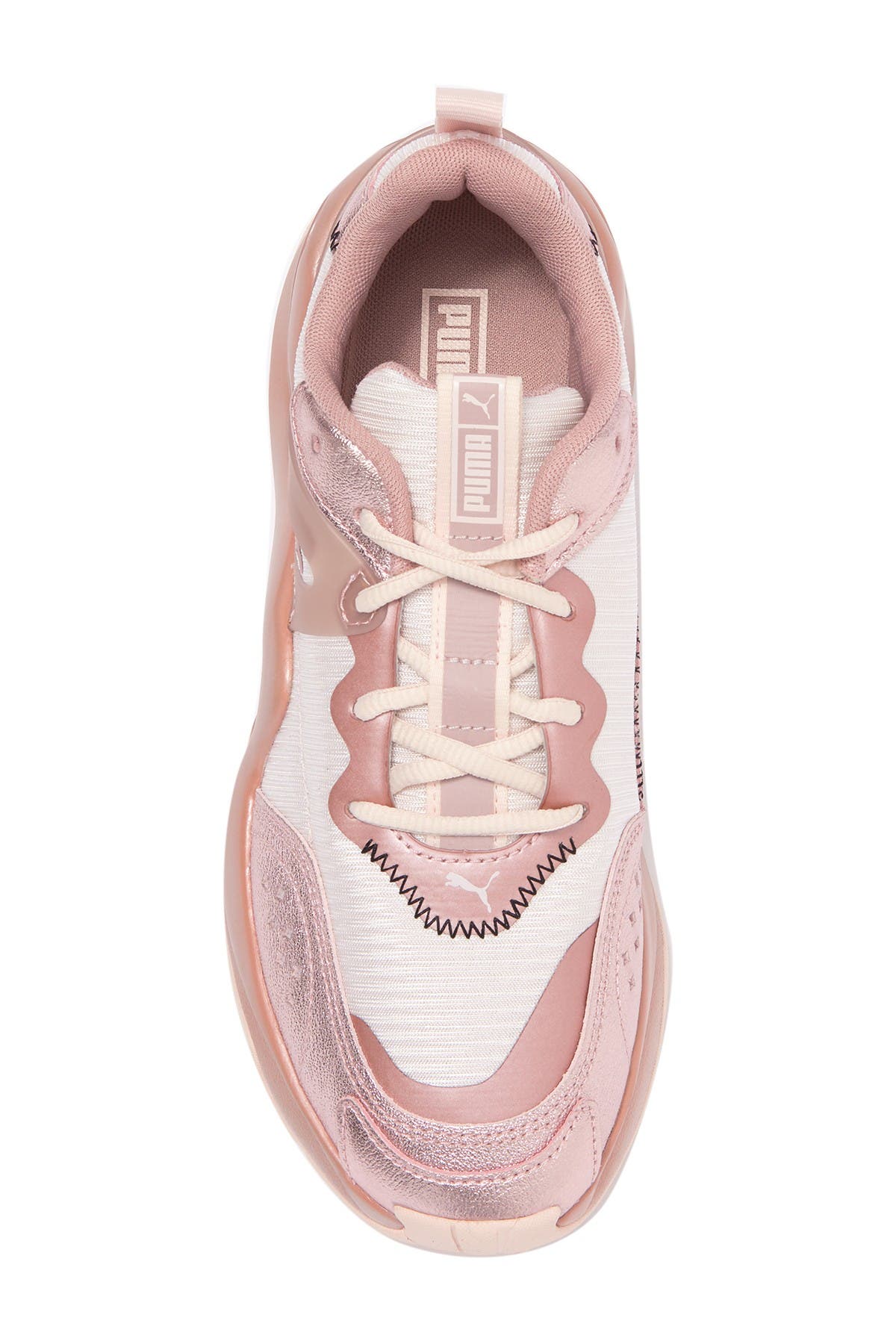 puma rise metallic sneakers