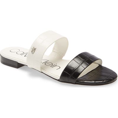 Calvin Klein Elliana Sandal, Black