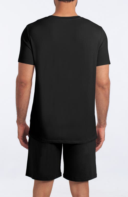 Jared Lang Men's 2-piece Ice Cream Pajama Set In Black