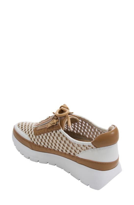 Vaneli Qubi Platform Sneaker In Beige