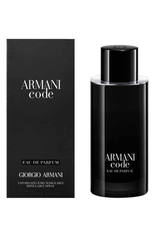 Shop Giorgio Armani Armani Code Refillable Eau De Parfum In Regular