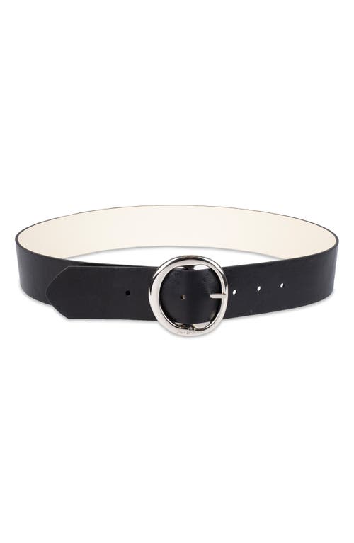 Sam Edelman Reversible Belt In Bone/black