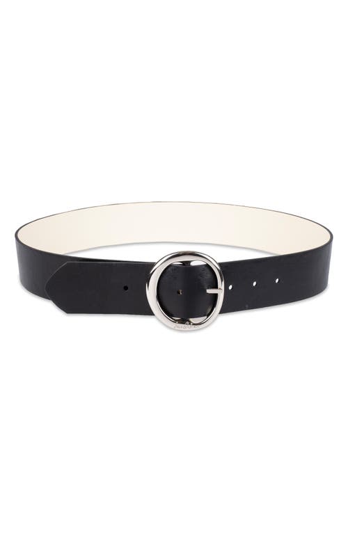 Shop Sam Edelman Reversible Belt In Bone/black