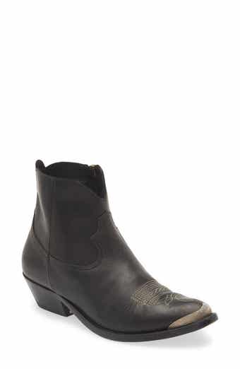 Golden goose cowboy ankle boots best sale