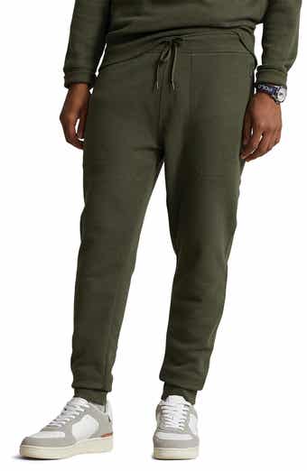 Polo Ralph Lauren Men's Company Olive Green Double Knit Jogger Cargo Pants