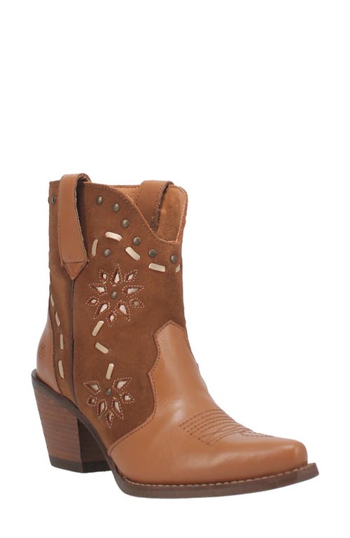 Dingo Old Town Western Bootie in Camel