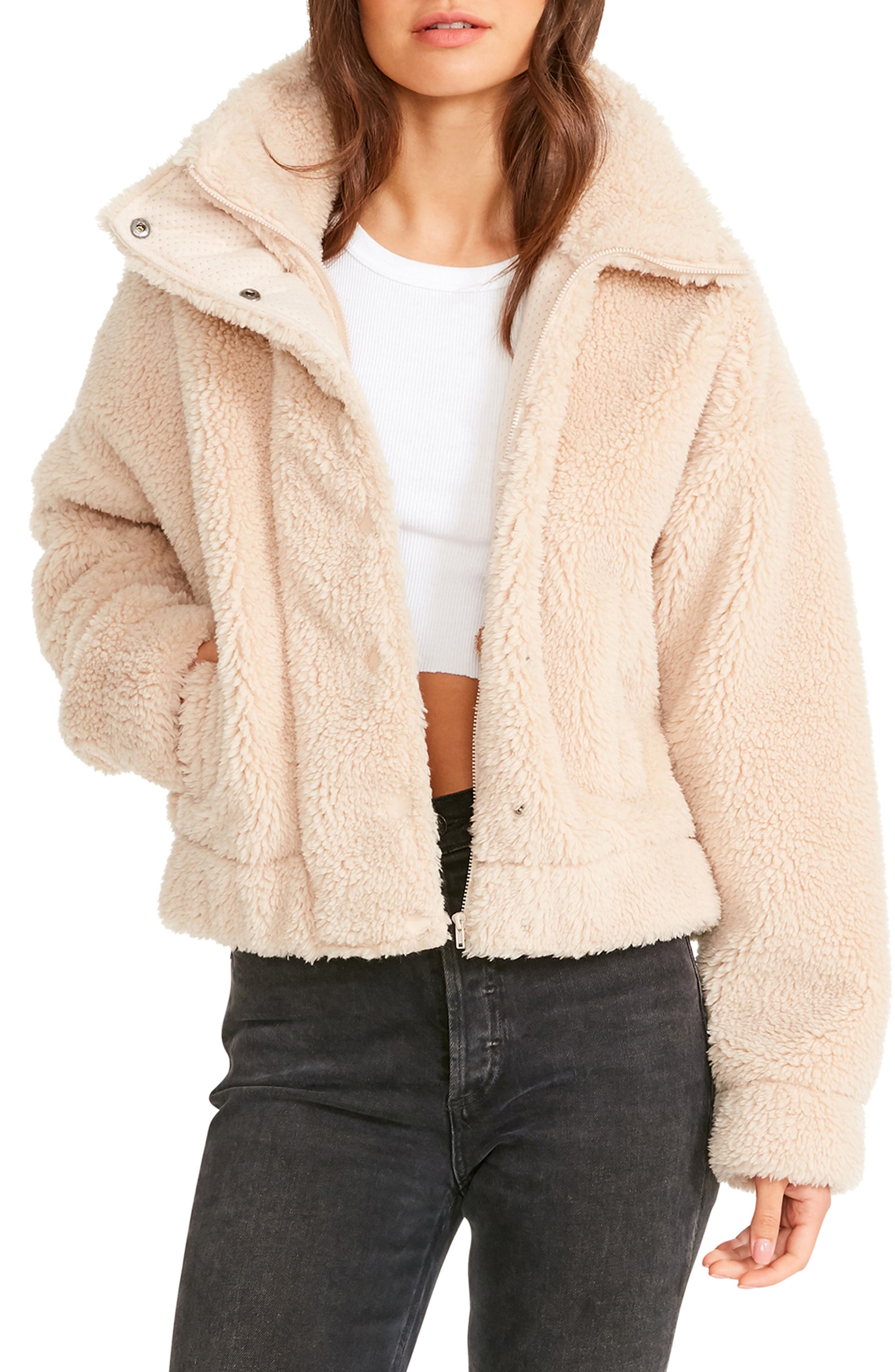 bb dakota shearling jacket