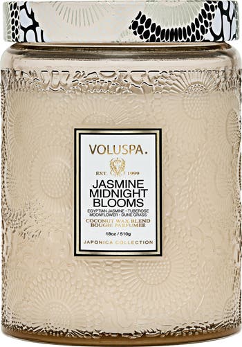 Voluspa Jasmine Midnight Blooms Large Jar Candle | Nordstrom