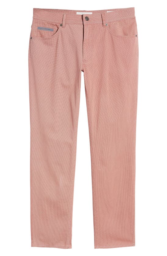 Brax Cooper Stretch Trousers In Melon