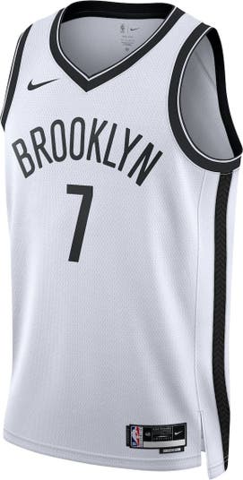 Nike Unisex Nike Kevin Durant White Brooklyn Nets 2022/23 Swingman