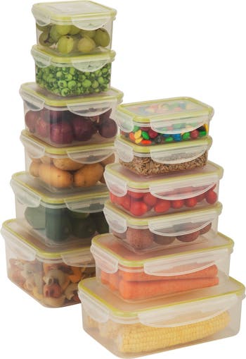 24 Food Storage Container Set