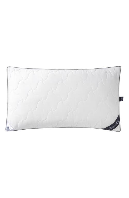 Brooks Brothers Cotton Blend Pillow In White