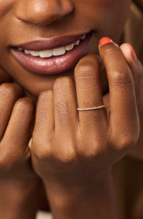 Ana Luisa Gold Band Ring In Gold