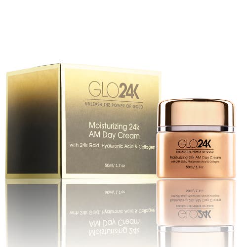 Glo24k Unleash The Power Of Gold Moisturizing 24k Am Day Cream In Na