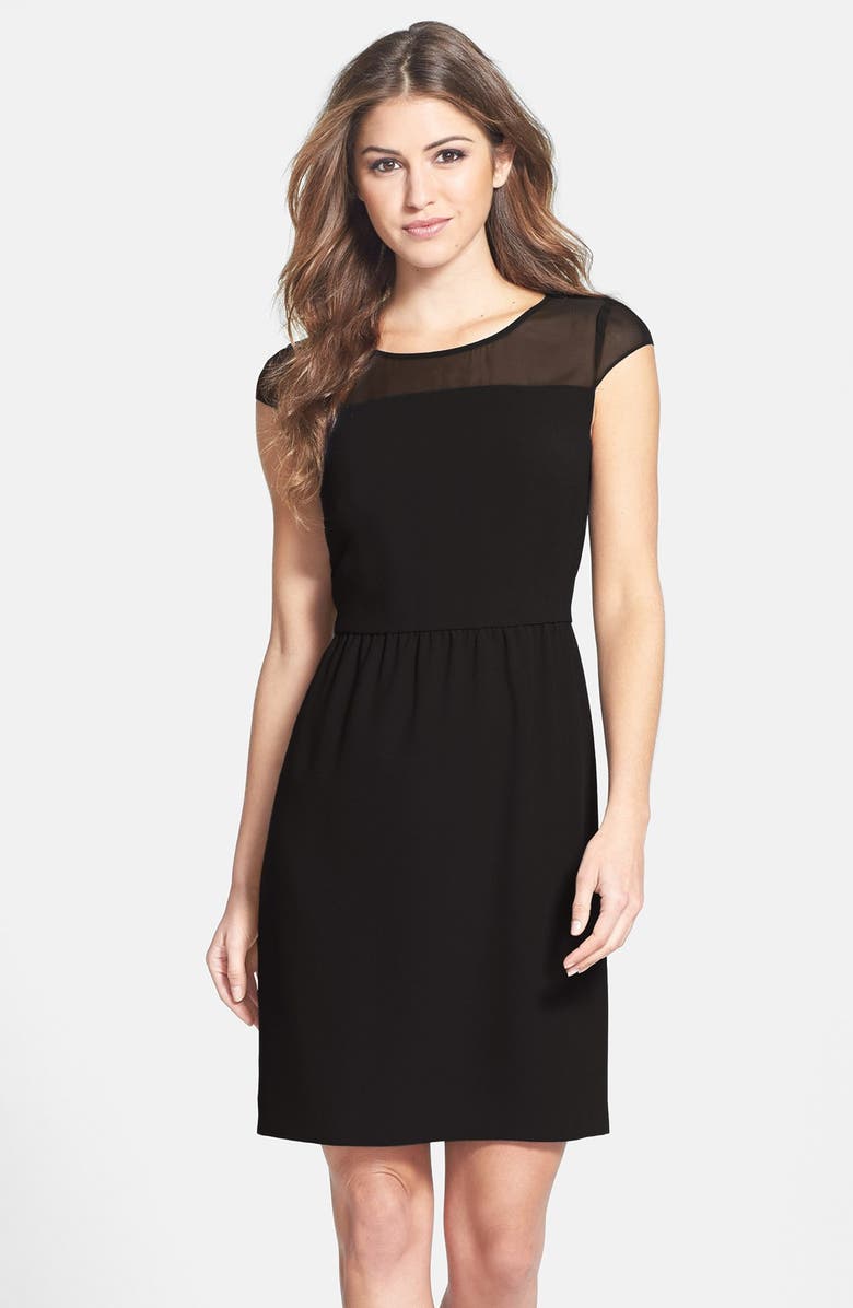 Marc New York by Andrew Marc Crepe Fit & Flare Dress | Nordstrom