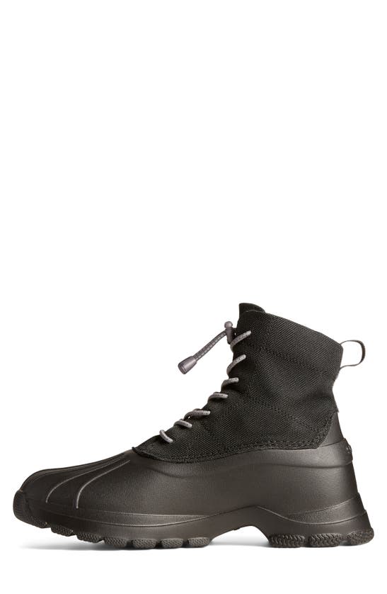 Sperry Top-sider® Float Lace-up Seacycled™ Duck Boot In Black