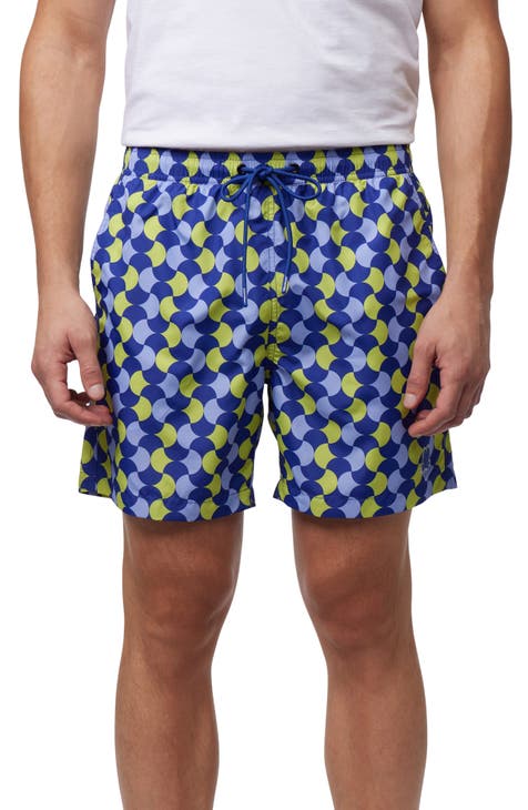 Psycho Bunny Shorts - Pridmouth Swim Trunks - Electric Blue - FF21