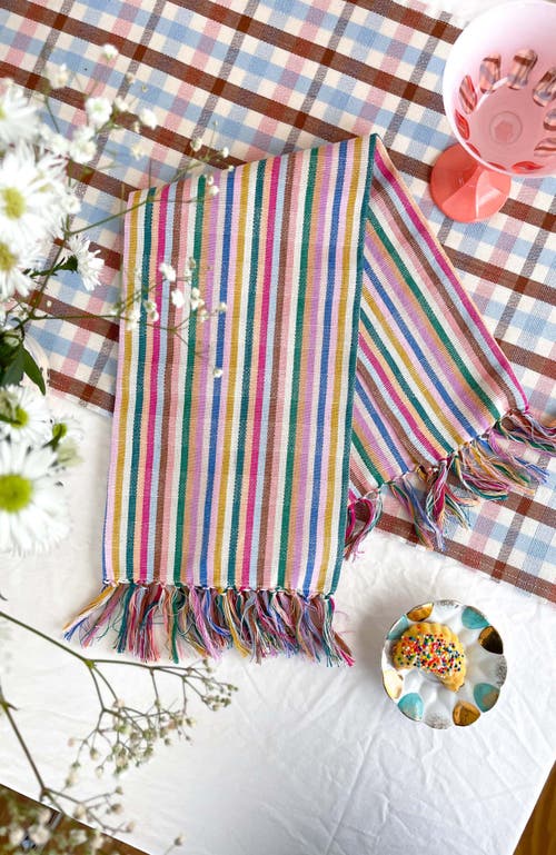 Archive New York Valentina Kitchen Towel In Rainbow