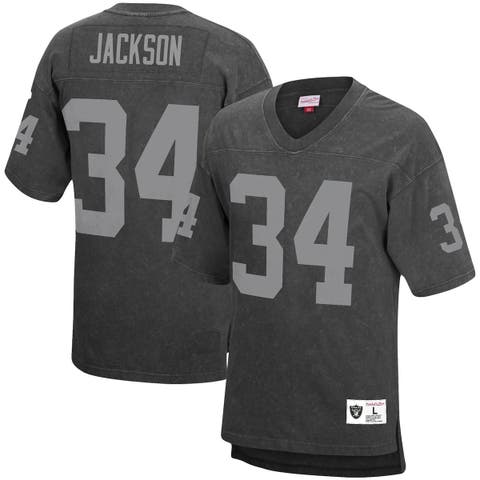 Bo Jackson Signed Los Angeles Raiders Mitchell & Ness Replica Split NFL  Jersey