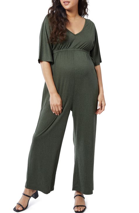 Isabel Maternity by Ingrid & Isabel, Pants & Jumpsuits, Isabel Maternity  Straight Leg Green Cargo Maternity Pants Womens Size 4
