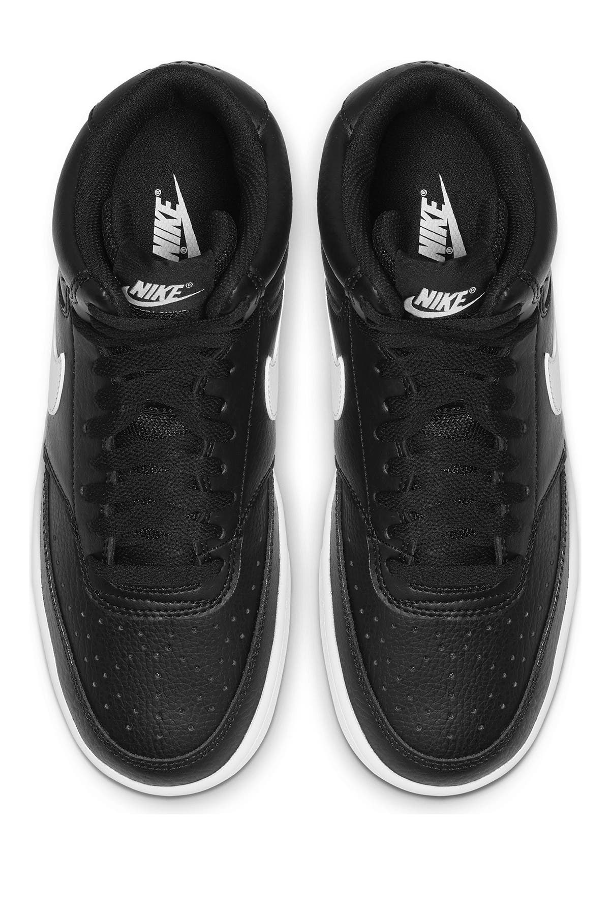 nike court vision mid grey