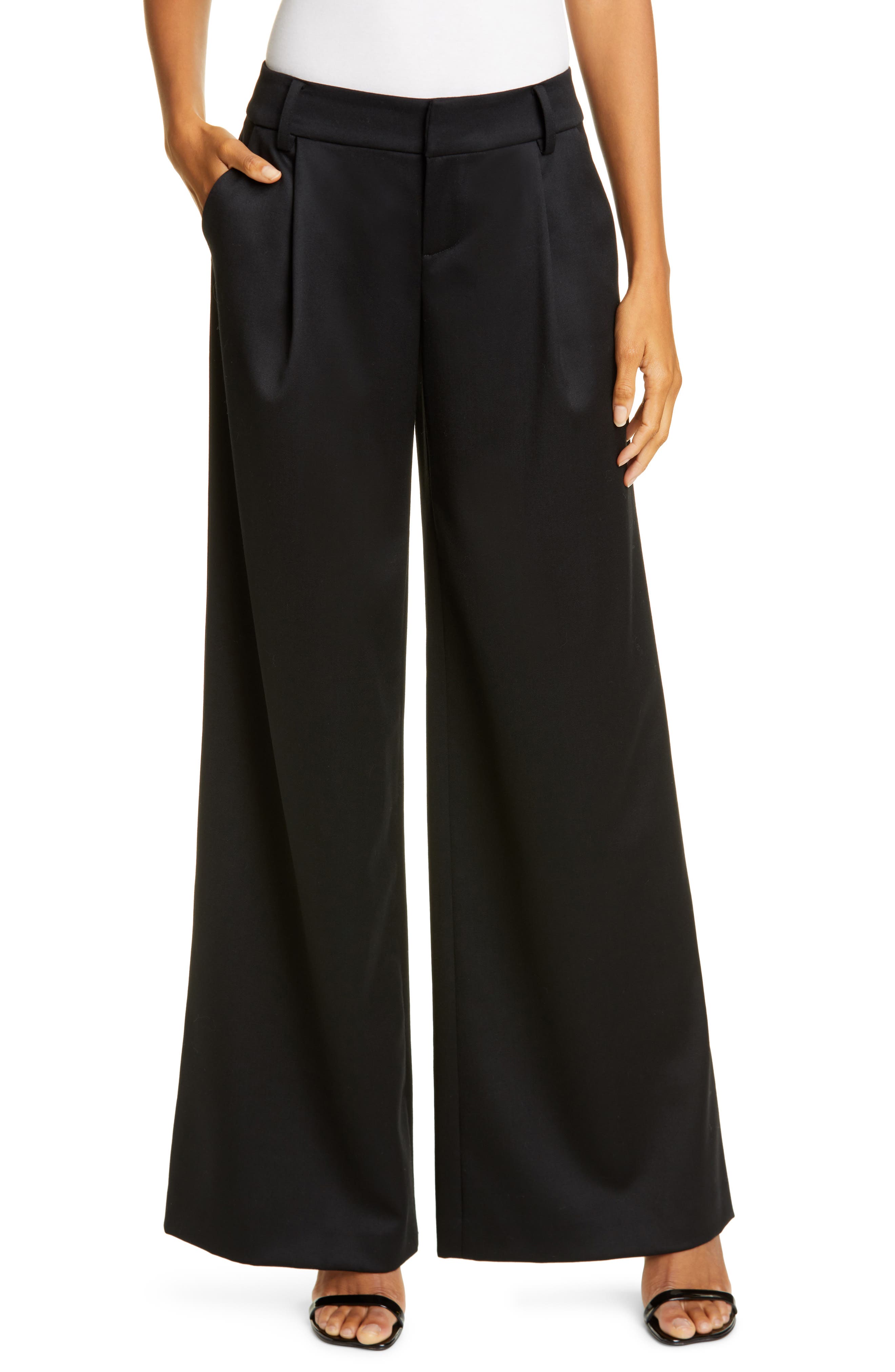 alice and olivia wide leg pants