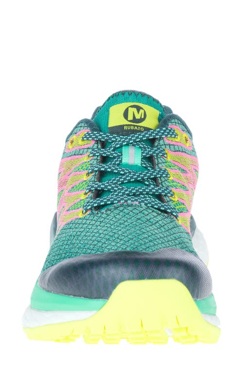 Merrell Rubato J135136 Sneakers Womens Size 8.5 Marine Aqua Running Shoes Tf3700 In Multi