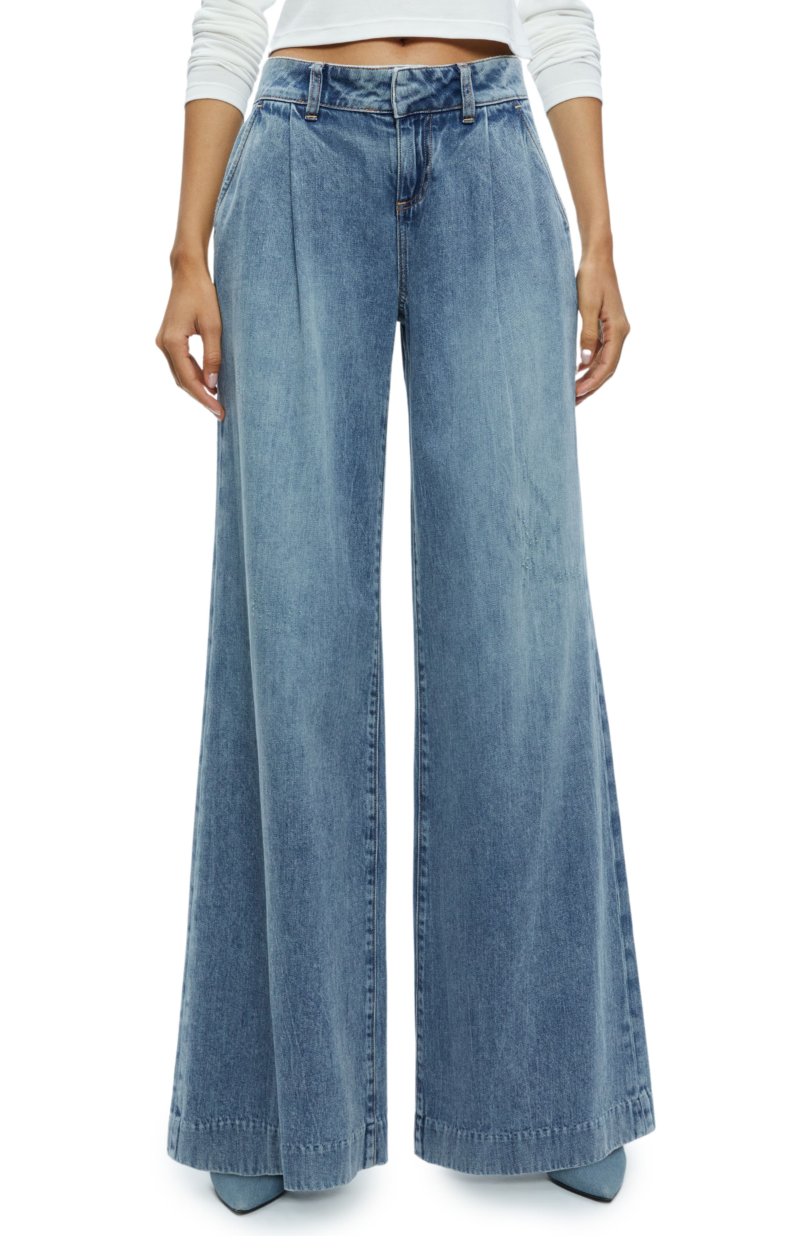 Jeans Alice + Olivia 5 Poches Distressed - Taille 4 - Neuf Avec étiquette