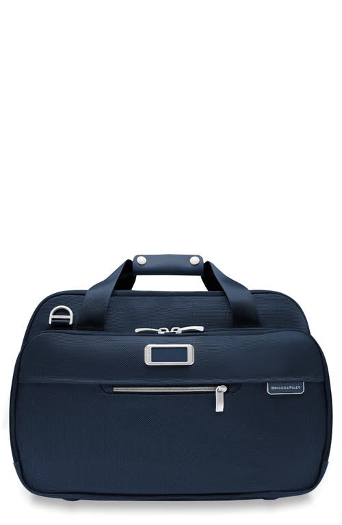 Briggs & Riley Baseline 17-Inch Expandable Cabin Bag in Navy
