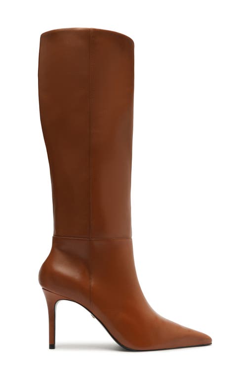 Shop Schutz Mikki Up Knee High Boot In Brown