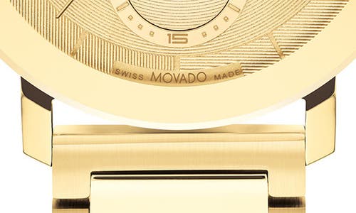 Shop Movado Bold Evolution 2.0 Chronograph Bracelet Watch, 42mm In Gold