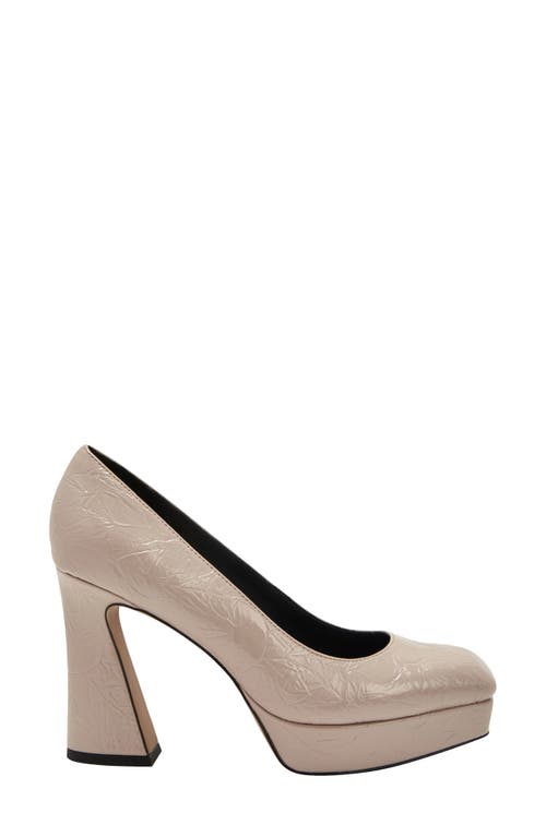 Shop Katy Perry The Square Platform Pump In True Taupe